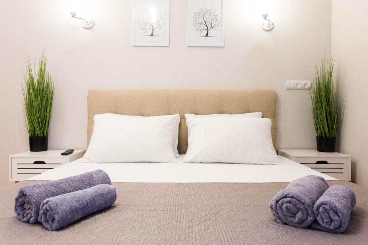 Apartment In The City Center - Gimnasiyna Naberezhna 24A-1 Charkov Buitenkant foto